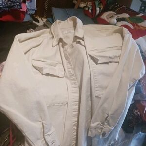 Celebrity Pink WoMen's Beige Button Down Shirt